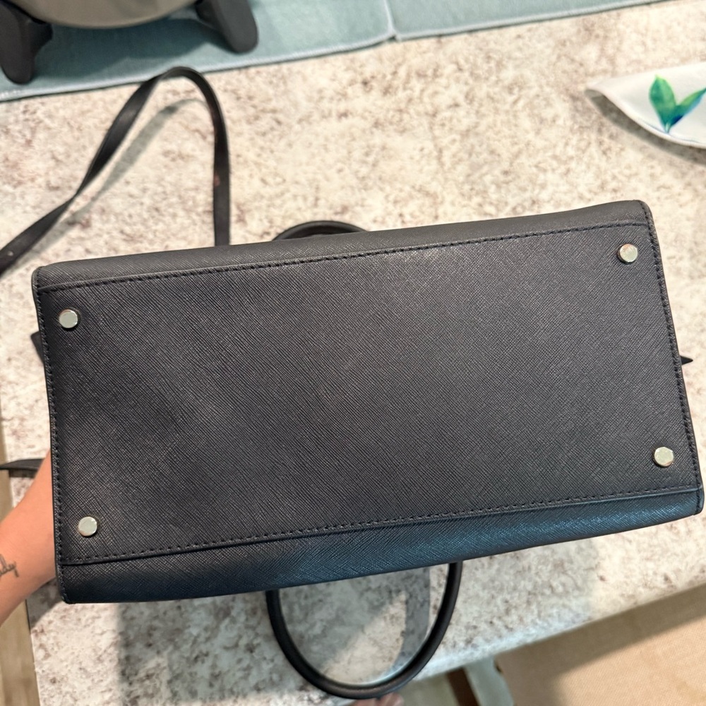Kate Spade Black Cameron Medium Satchel Purse - Picture 4 of 16